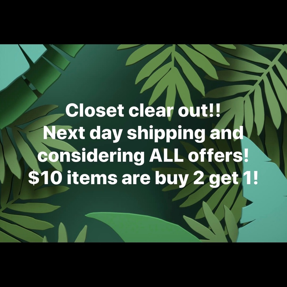 CLOSET CLEAR OUT 🎉 Make me an offer!